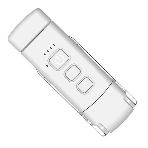 Foldable LED Clip Book Light USB Rechargeable for Reading in Bed Warm White Lamp - Afbeelding 2 van 15