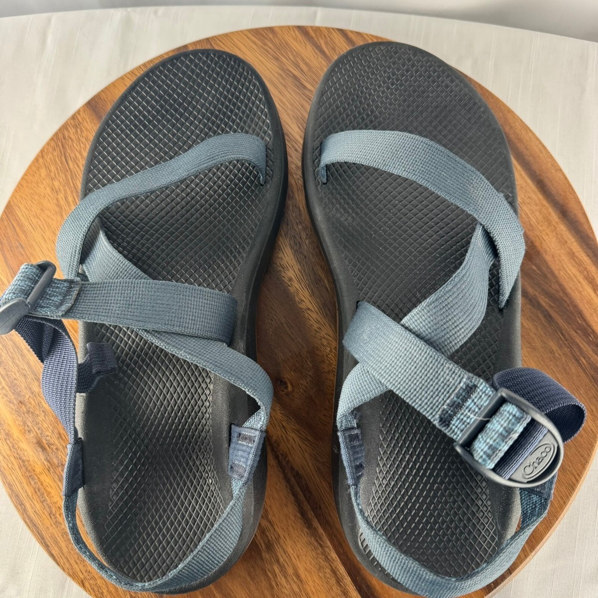 Chaco Z/1 Classic sandals in a blue and gray pattern Mens 10 Chaco Men main image 2