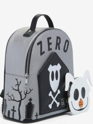 The Nightmare Before Christmas Zero Tombstone Mini Backpack with removable pouch The Nightmare Before Christmas Zero Tombstone Mini Backpack  main image 2