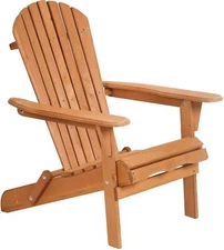 Adirondack Chair,Folding Wooden Lounger ChairAll-Weather Chair