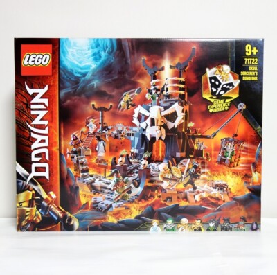 LEGO 71722 Ninjago Fortress of the Demon World Skull Jail Toys And