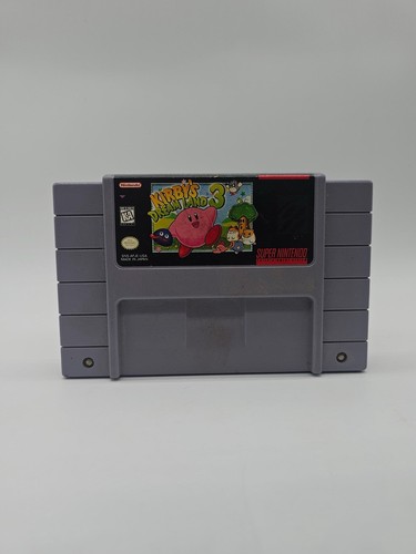 Kirby's Dream Land 3 (SNES, 1997) - Tested & Working - Rare - Exc Condition !