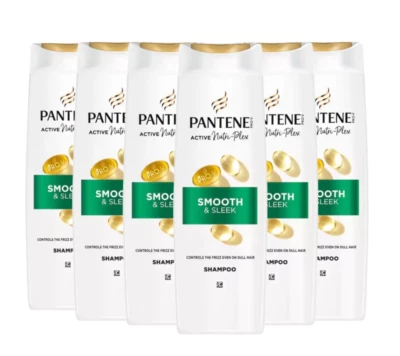 Pantene Pro-V Nutri-Plex Smooth & Sleek Shampoo 325ml - Pack of 6