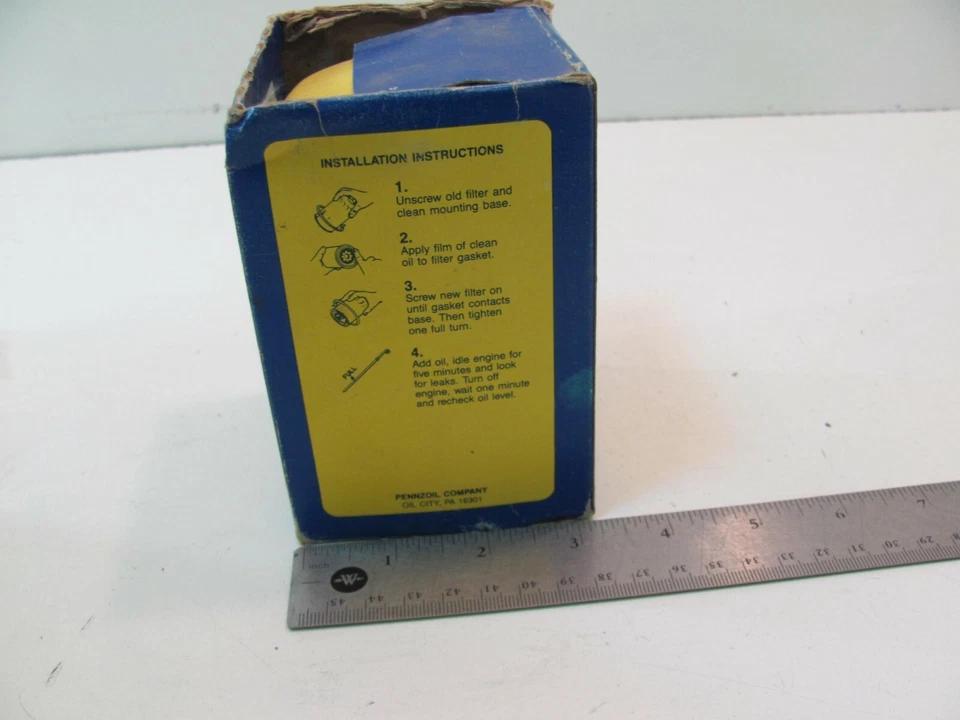 NOS NEW OLD STOCK Engine Oil Filter Pennzoil PZ-12  — 第 2/4 张图片