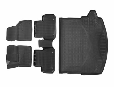 Gummimatten + Kofferraumwanne Set Passend Für Land Rover Discovery Sport Ab 2014