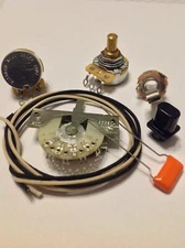 Wiring Harness Kit for Telecaster CTS CRL Switchcraft .022 225P Orange Drop