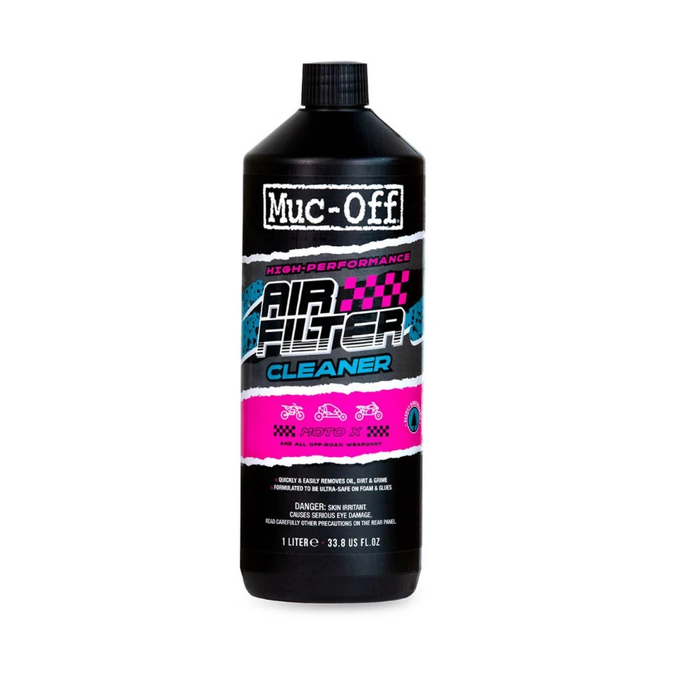 Muc Off Luftfilter Reiniger 1 Liter Flasche Motocross Enduro Motorrad ATV Quad
