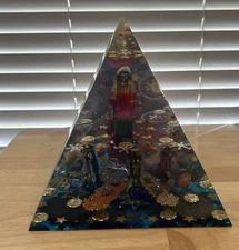 11x9x9  inches Orgonite Pyramid  Energy quartz crystal Metaphysical