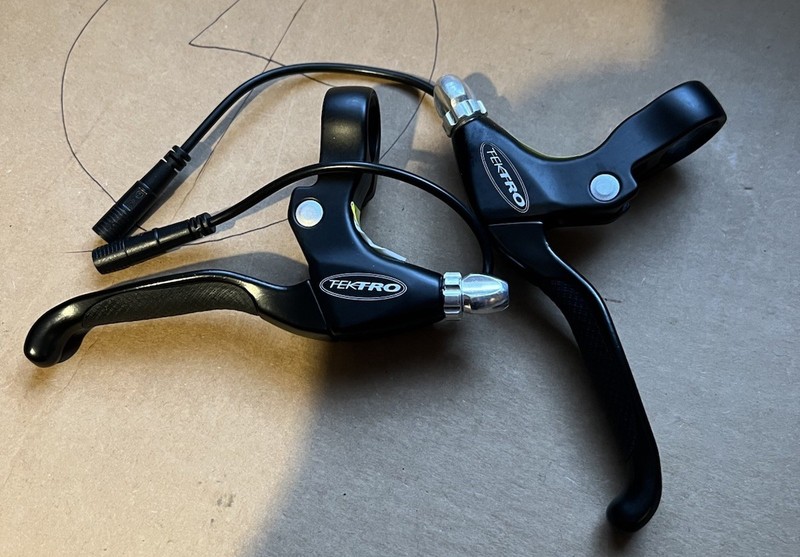 Tektro E-bike Brake Levers With Sensors
