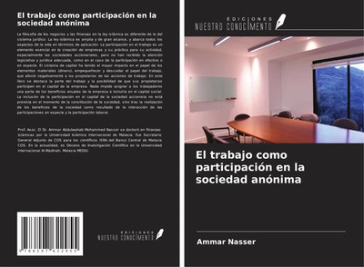 Ammar Nasser | El trabajo como participación en la sociedad anónima | Buch