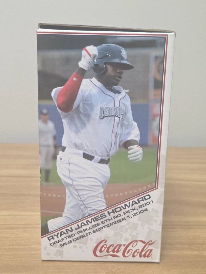 Lehigh Valley IronPigs Ryan Howard 50 Bobblehead MiLB Béisbol Coca-Cola SGA Foto 2 de 4