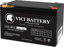 Battery 12V 7AH UPS Battery Replacement for APC Back-Ups XS XS1000 (BX1000