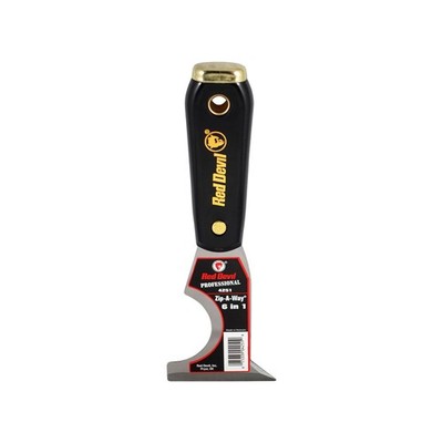 4251 6-in-1 Painters Tool: Scraper, Putty , Roll Cleaner, Nail Setter, Gouger...