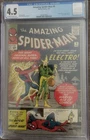 The Amazing Spider-Man #9 (1964) CGC 4.5 OW/W‼️ Very 1st. Appearance Of Electro