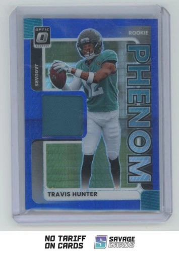 2025 Donruss Optic Travis Hunter Base (RAW)