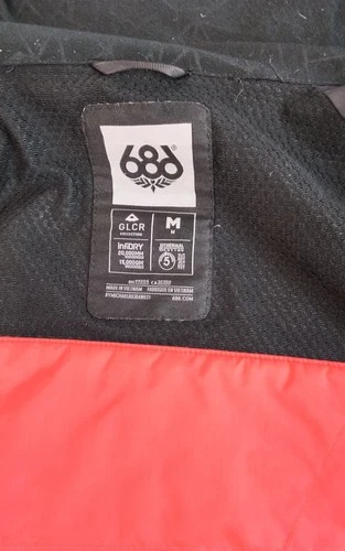 686 GLCR Hydra Thermagraph Jacket Men's M Blue/Navy Missing Snow Skirt #W5864 image 12
