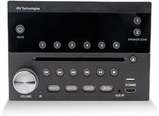 iRV Technology IRV31 Am/FM/CD/DVD Rv Radio Stereo 2 Zones Wallmount Receiver... 