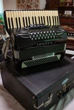 Arpeggio Alas Accordion - Compact 2/4 LM - 41 Key 120 Bass w/ Mute EXCELLENT!