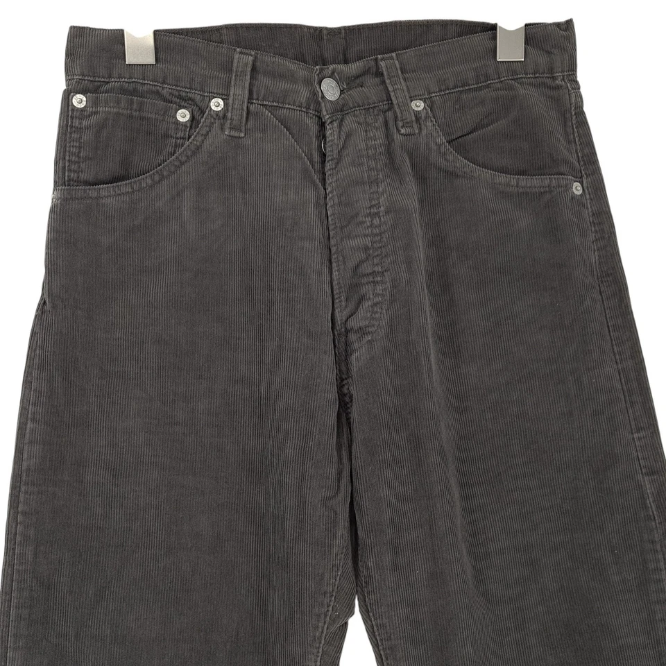 Vintage Levi's Jean 551 Velours Hommes Standard Droit Un1 Taille W30 L34 - Photo 2/4