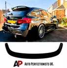 For BMW 3 Series F31 Touring Estate Gloss Black Rear Roof Spoiler Lip Wing Body
