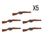 NEW Lee Enfield Rifle SMLE X5 For LEGO Minifigures Accessories WW1 British War