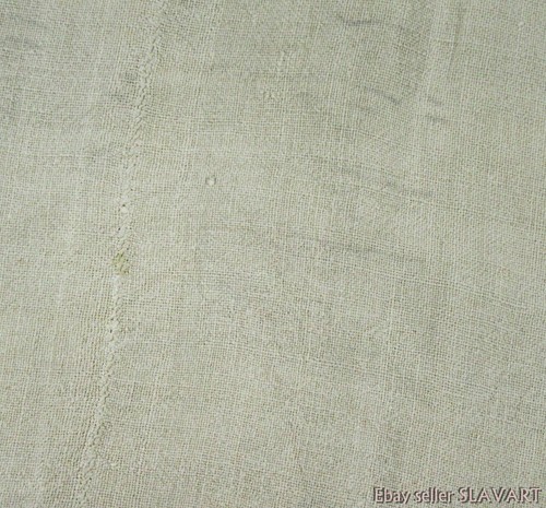 Antique Ukrainian folk costume handmade clothing ethnic linen dress wool skirt - Picture 7 of 12