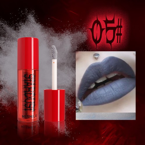 Pearl Glitter One-Swipe Lipstick Shine Matte Velvet Long Lasting Lip Gloss - Picture 9 of 10