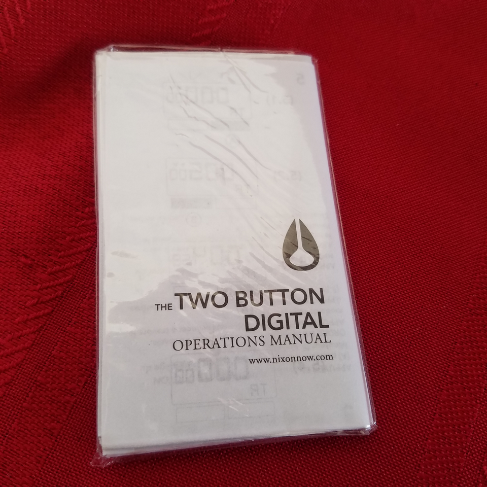 Nixon Watch Manuals (Assorted) | eBay
