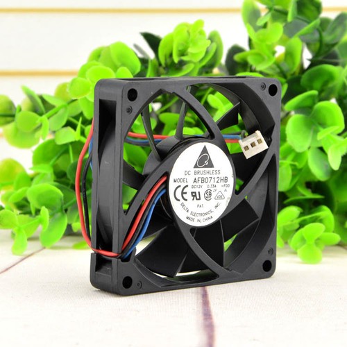 Delta AFB0712HB 70x70x15MM DC 12V 0.33A 3 wire Case Cooling Fan - Picture 3 of 5