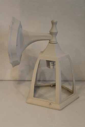 NIB Designers Fountain 2462-WH 1 Exterior Light 7" Cast Aluminum Wall Lantern - Picture 3 of 12