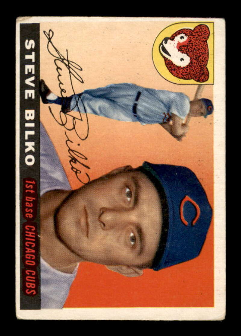 1955 Topps #93 Steve Bilko GVG Cubs UER 549955 | eBay