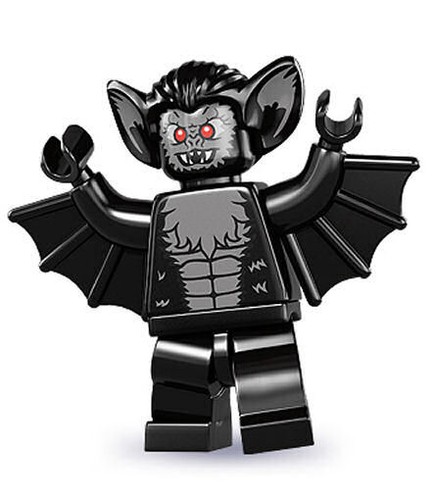 LEGO 8833 Series 8 Minifigure - Vampire Bat - New and Mint - Picture 1 of 1