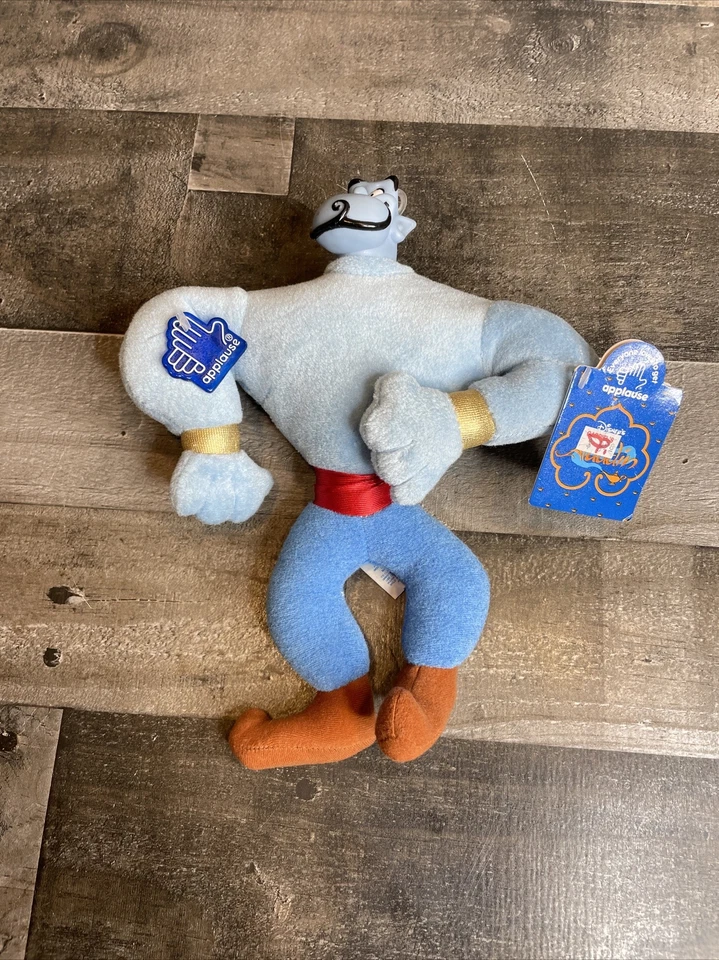 Muñeca Disney ALADDIN GENIE 9,5" Años 90 Peluche Vinilo Cabeza Aplausos DE COLECCIÓN RARA Foto 2 de 4