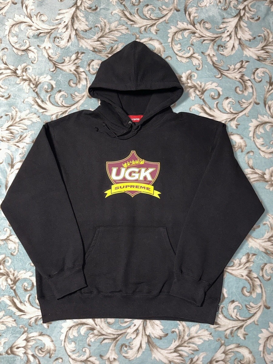 SUPREME UGK HOODED SWEATSHIRT (LARGE) (BLACK) SS24 SWEATPANT SUPREME UGK HOODED SWEATSHIRT (LARGE) (BLACK) SS24 SWEATPANT