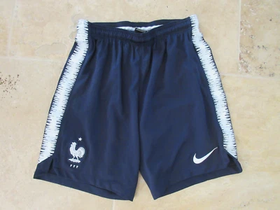 Short équipe de FRANCE football NIKE FFF bleu marine collection S - Photo 1/4