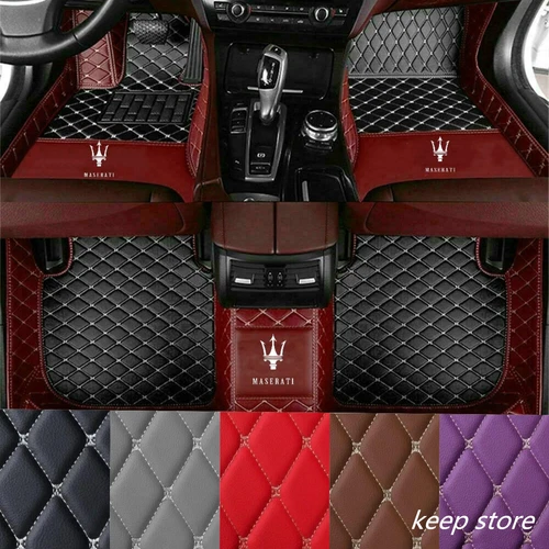 For Maserati All Models Car Floor Mats Auto Carpets Custom FloorLiner Waterproof - Picture 16 of 35
