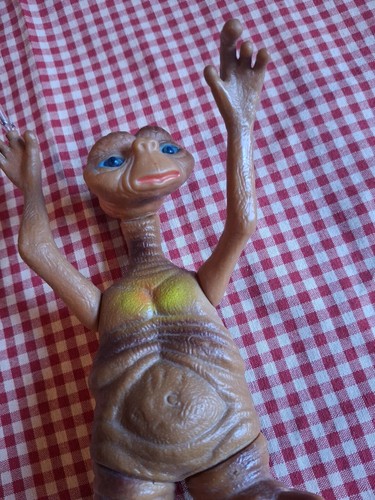 Rare Roc Toys « Space Friend » Vintage E.T. Figurine The Extra Terrestrial - Imagen 3 de 10