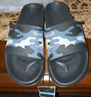 Boys Slide Sandals Shoes Comfy camo thick Foam Rubber size 2/3 medium