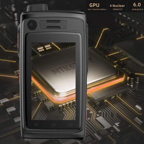 Smartphone sbloccato Android robusto walkie talkie POC radio impermeabile A19S +32 GB - Foto 10 di 12