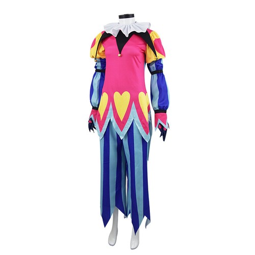 Helluva Boss Fizzarolli Cosplay Costume Halloween Outfit Unisex Top Pants Hat - Picture 5 of 8