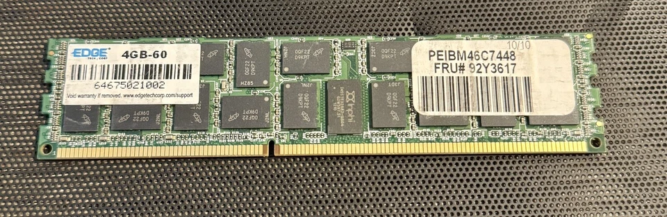 8GB (2x4GB) DDR3 ECC RAM - Mixed Part Numbers - Pulled from Server - Image 2 of 4
