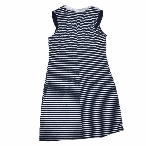 Skies Are Blue Women Sz S Blue White Striped Sleeveless Stretch Dress - Bild 6 von 11