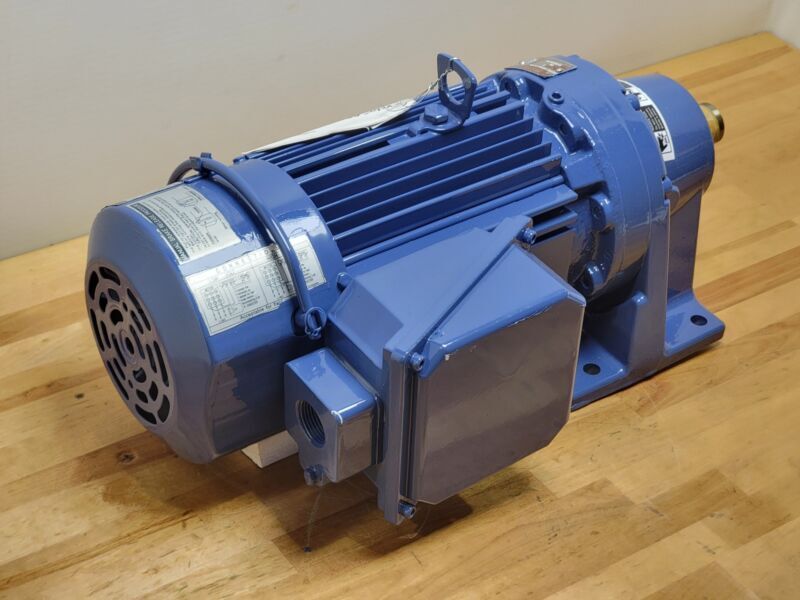 Sumitomo SM-Cyclo Gearmotor Brake CNHMS1-6095A-B-25, 1 HP