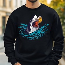 Funny Shark Sweatshirt Cosy And Perfect For Any Occasion S To 4XL