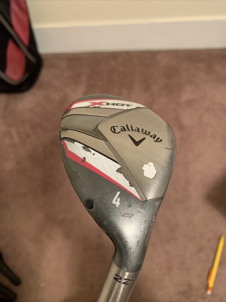 クラブ Callaway - XHOT 4W Callaway X Hot 4H Hybrid 22 Degrees Graphite 60w RH Women's