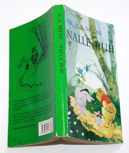 A. A. Milne - NALLE PUH (WINNIE-THE-POOH) - WSOY (Finland) 1991 - Picture 2 of 3