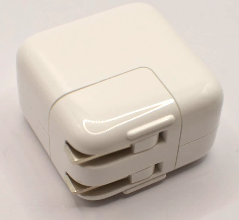 Apple A1401 12W Single USB Wall Charger Power Adapter MD836LL/A - White - Used - Image 2 of 4