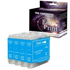  4PK,Cyan LC51 LC-51 Ink Cartridge for DCP-330C FAX-1960C Printer