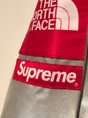 SUPREME X THE NORTH FACE 3M MOUNTAIN PARKA REFLECTIVE SILVER SUPREME X THE NORTH FACE 3M MOUNTAIN PARKA REFLECTIVE SILVER