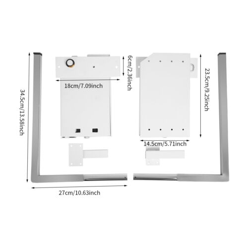 Murphy Wall Bed Springs Hinges Mechanism Hardware Kit / Queen Size Vertical - Picture 3 of 12